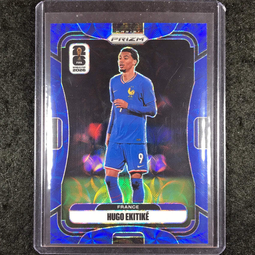 2026 Prizm FIFA World Cup HUGO EKITIKE Choice Blue 7/38 #35