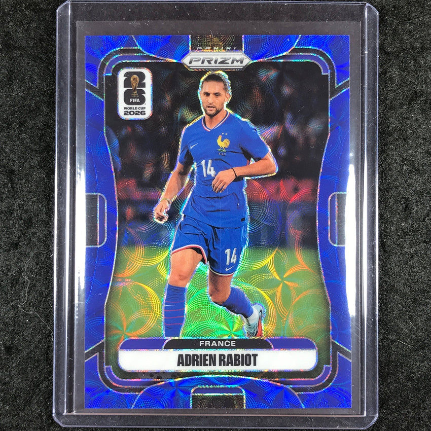 2026 Prizm FIFA World Cup ADRIEN RABIOT Choice Blue 24/38 #38