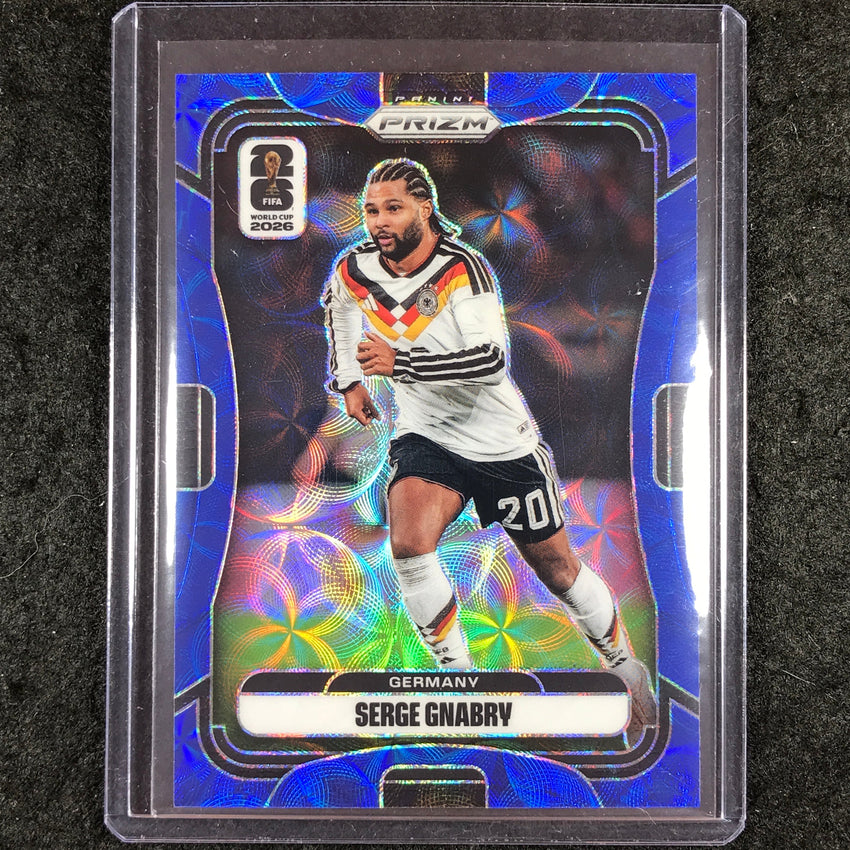 2026 Prizm FIFA World Cup SERGE GNABRY Choice Blue 32/38 #43