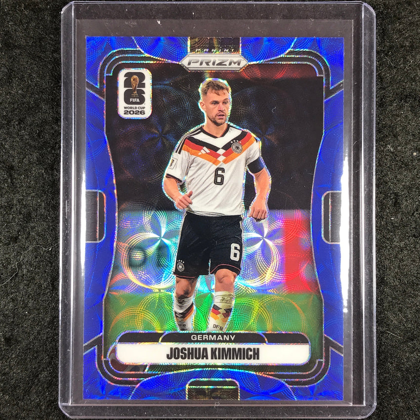 2026 Prizm FIFA World Cup JOSHUA KIMMICH Choice Blue 31/38 #46