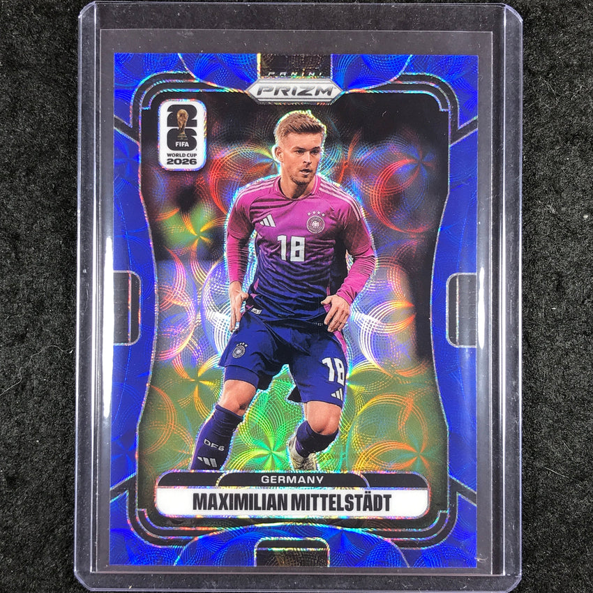 2026 Prizm FIFA World Cup MAXIMILIAN MITTELSTADT Choice Blue 32/38 #47
