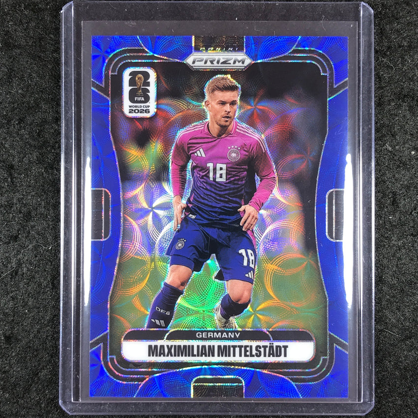 2026 Prizm FIFA World Cup MAXIMILIAN MITTELSTADT Choice Blue 18/38 #47