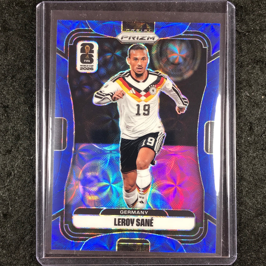 2026 Prizm FIFA World Cup LEROY SANE Choice Blue 18/38 #57