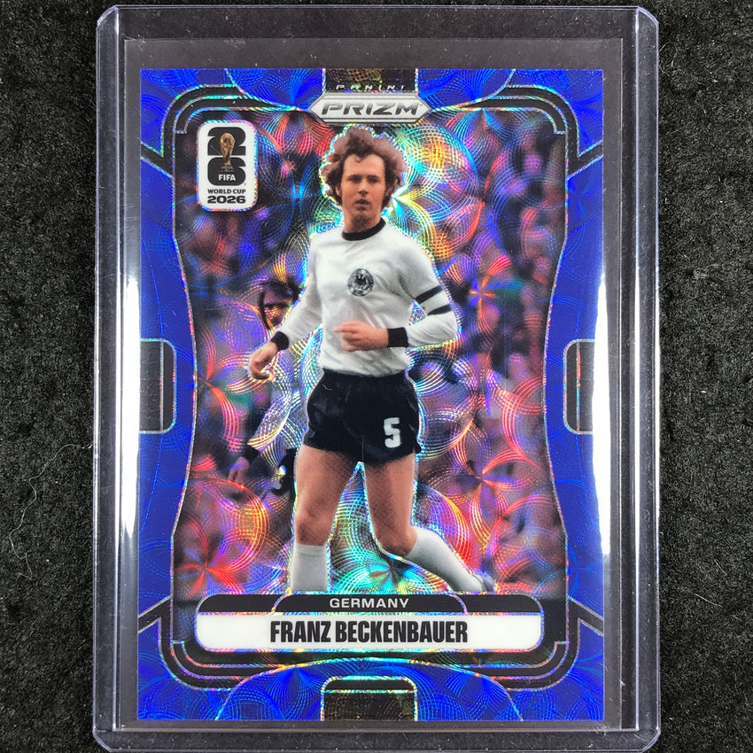 2026 Prizm FIFA World Cup FRANZ BECKENBAUER Choice Blue 12/38 #63