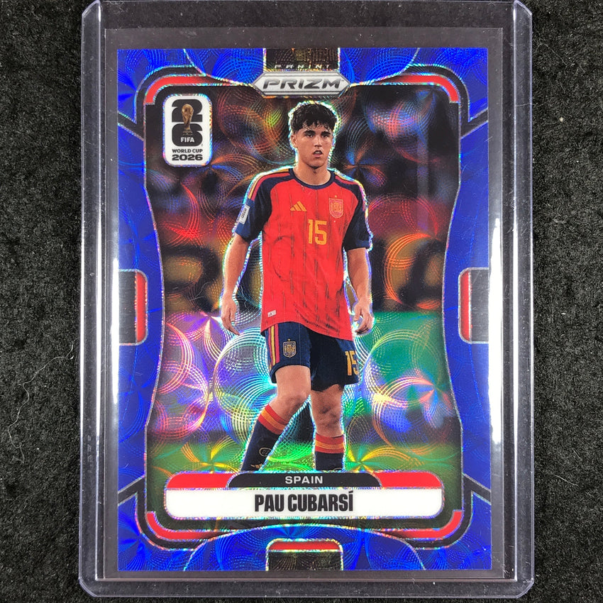 2026 Prizm FIFA World Cup PAU CUBARSI Choice Blue 11/38 #65