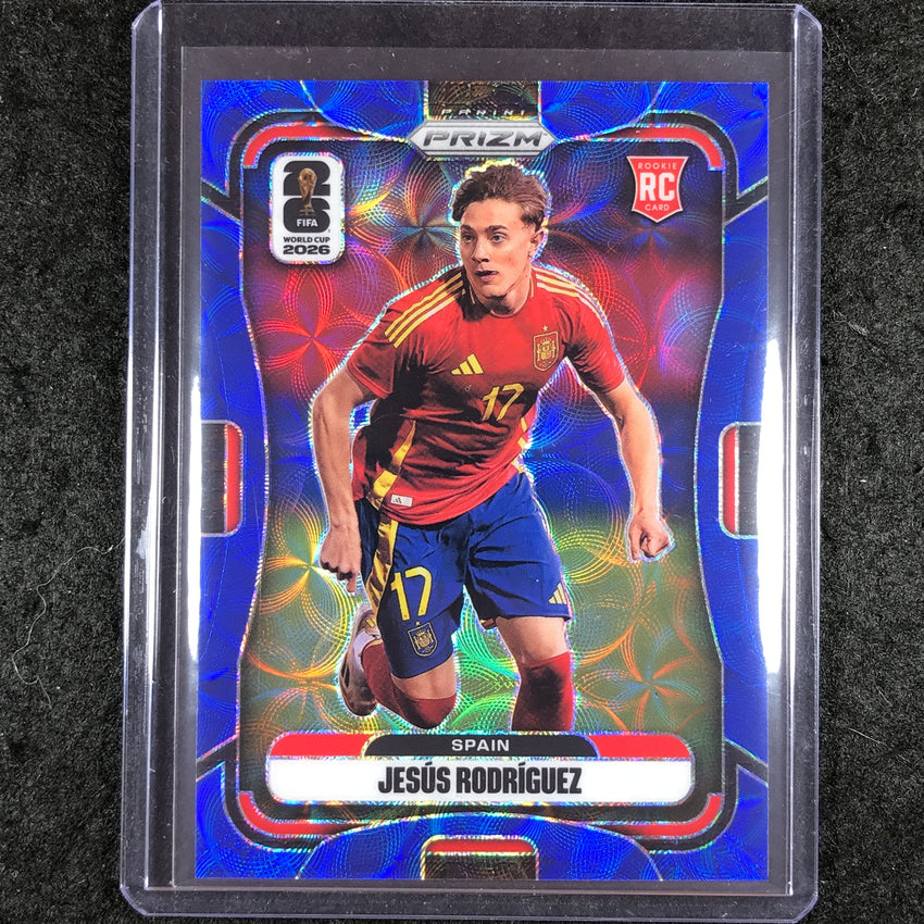 2026 Prizm FIFA World Cup JESUS RODRIGUEZ Rookie Choice Blue 12/38 #73