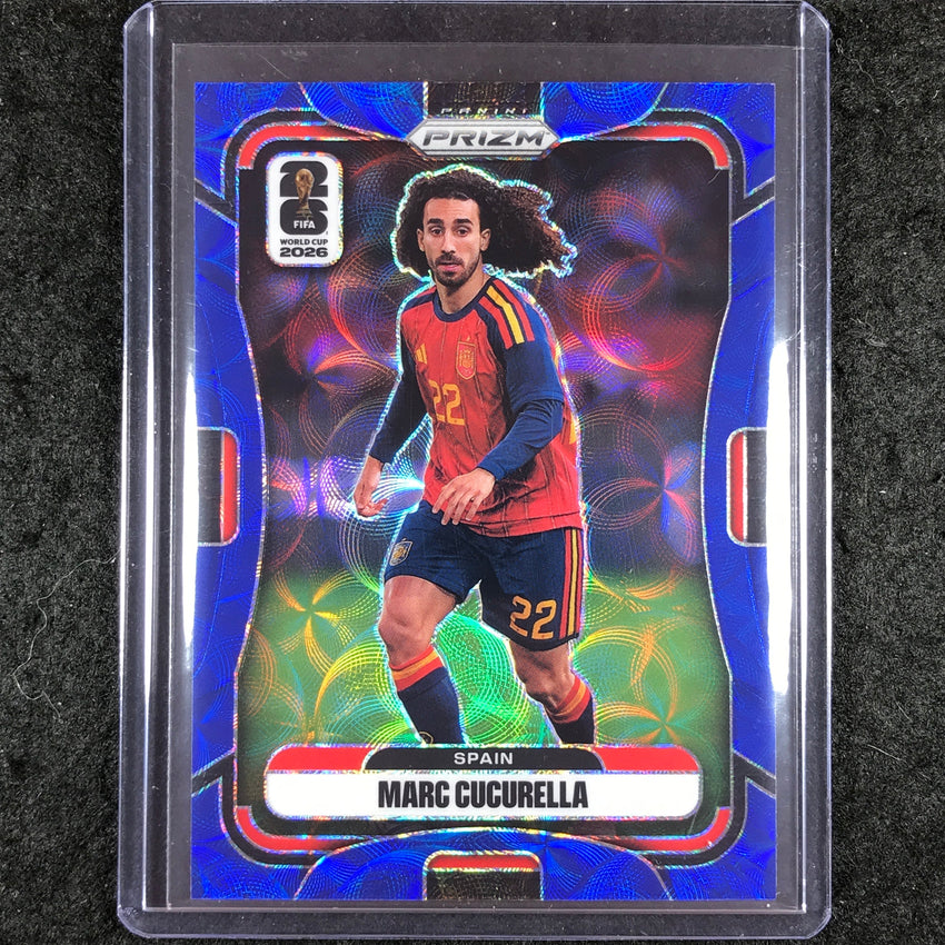 2026 Prizm FIFA World Cup MARC CUCURELLA Choice Blue 29/38 #74