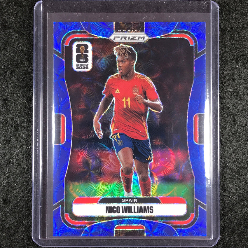 2026 Prizm FIFA World Cup NICO WILLIAMS Choice Blue 29/38 #78