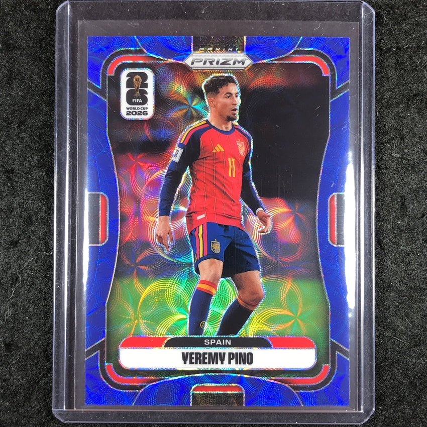 2026 Prizm FIFA World Cup YEREMY PINO Choice Blue 33/38 #79