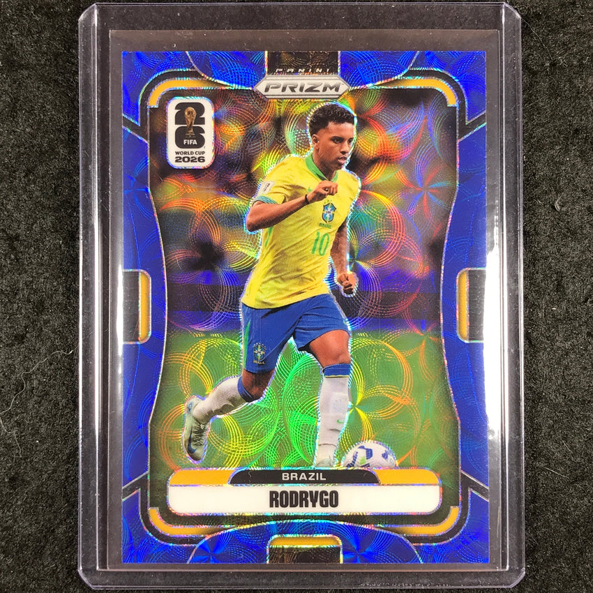 2026 Prizm FIFA World Cup RODRYGO Choice Blue 3/38 #94