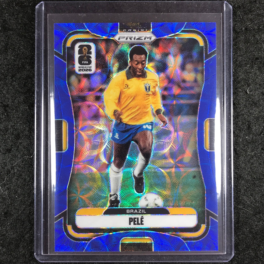 2026 Prizm FIFA World Cup PELE Choice Blue 21/38 #96