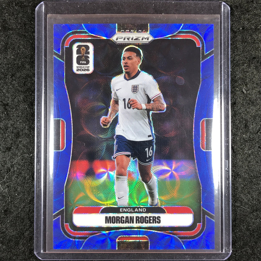 2026 Prizm FIFA World Cup MARGAN ROGERS Choice Blue 13/38 #97