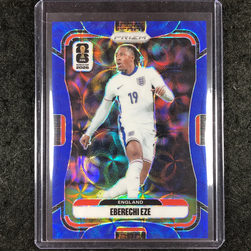 2026 Prizm FIFA World Cup EBERECHI EZE Choice Blue 34/38 #102