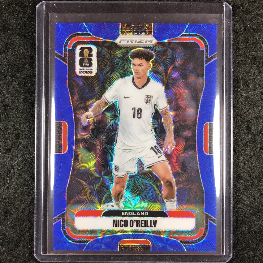 2026 Prizm FIFA World Cup NICO O'REILLY Choice Blue 23/38 #110