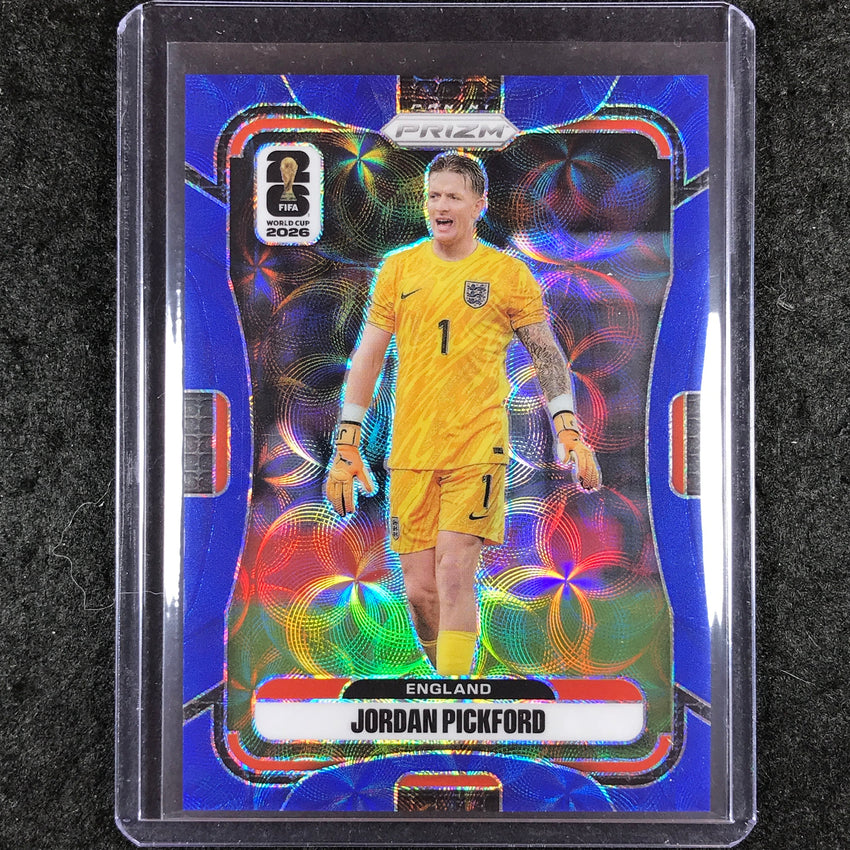 2026 Prizm FIFA World Cup JORDAN PICKFORD Choice Blue 31/38 #111
