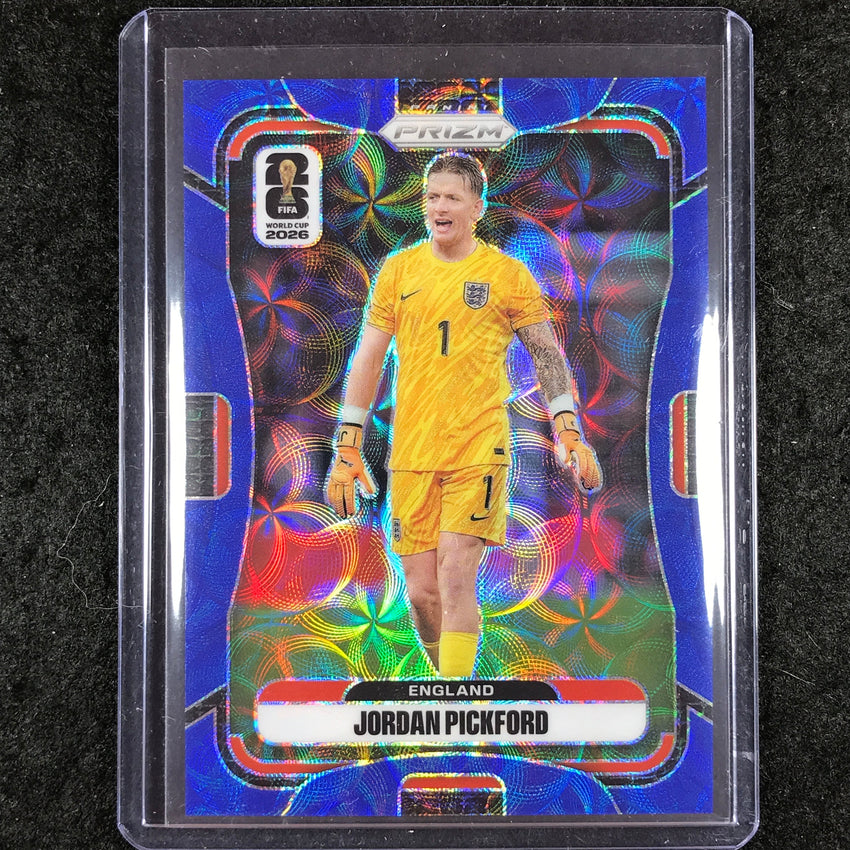 2026 Prizm FIFA World Cup JORDAN PICKFORD Choice Blue 11/38 #111