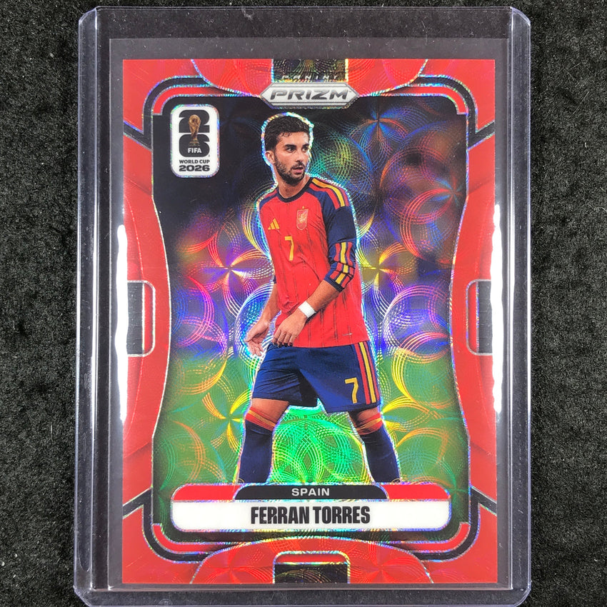 2026 Prizm FIFA World Cup FERRAN TORRES Choice Red /85 #69