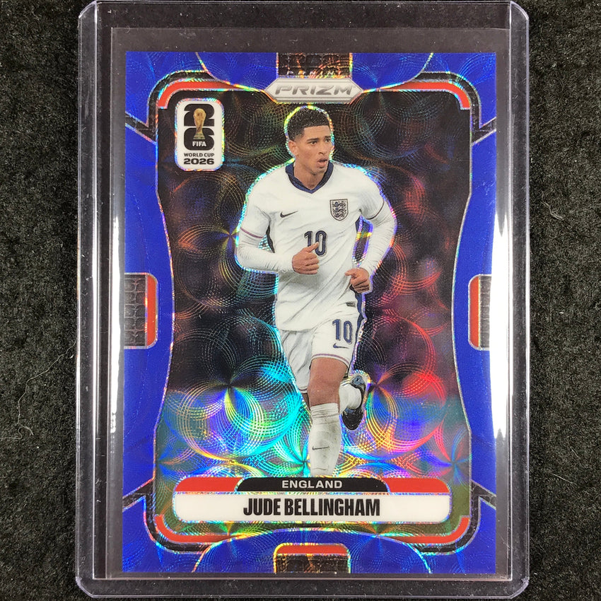 2026 Prizm FIFA World Cup JUDE BELLINGHAM Choice Blue 12/38 #114