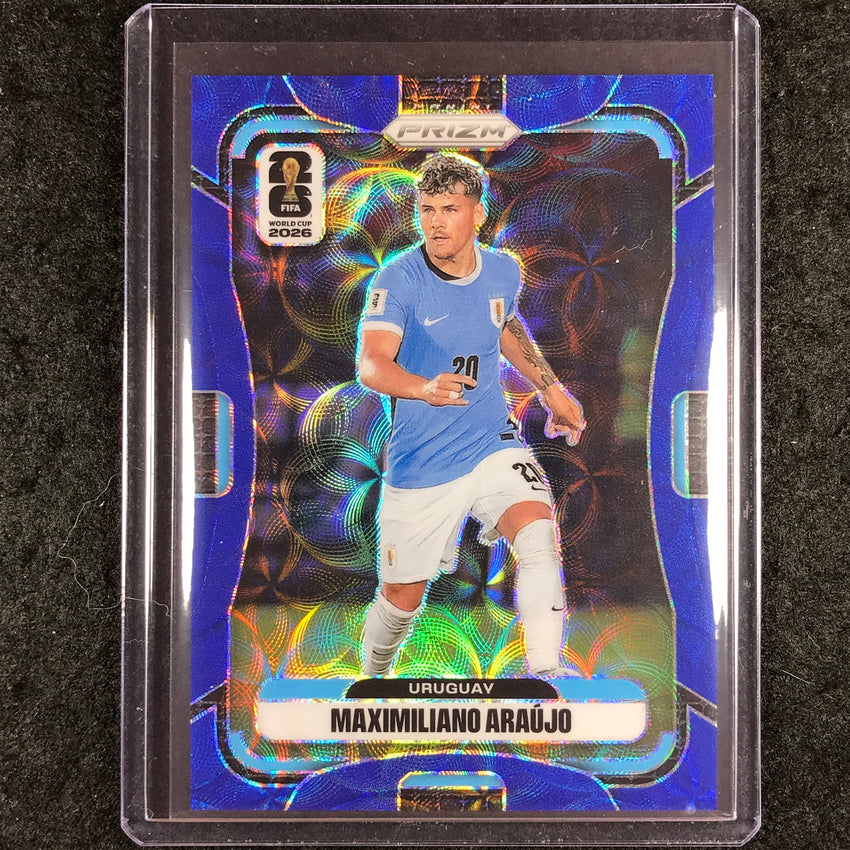 2026 Prizm FIFA World Cup MAXIMILANO ARAUJO Choice Blue 32/38 #118
