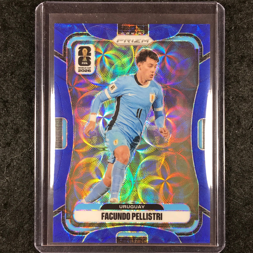 2026 Prizm FIFA World Cup FACUNDO PELLISTRI Choice Blue 26/38 #119