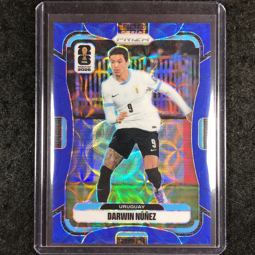2026 Prizm FIFA World Cup DARWIN NUNEZ Choice Blue 36/38 #120