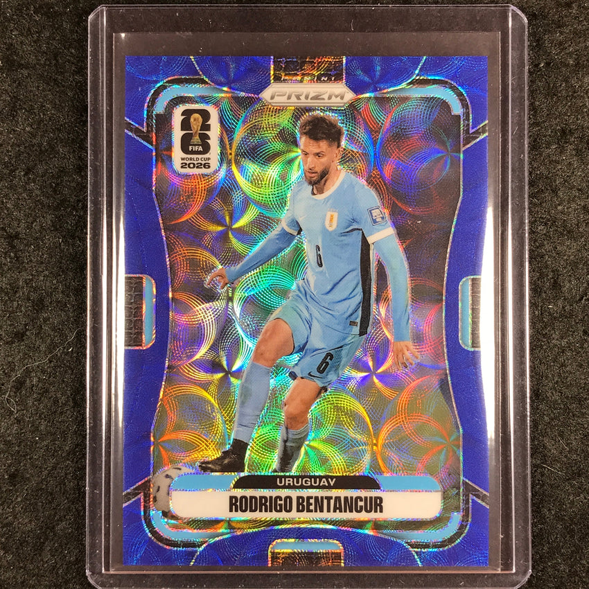 2026 Prizm FIFA World Cup RODRIGO BENTANCUR Choice Blue 22/38 #121