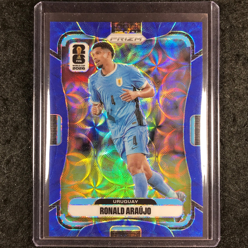 2026 Prizm FIFA World Cup RONALD ARAUJO Choice Blue 18/38 #126