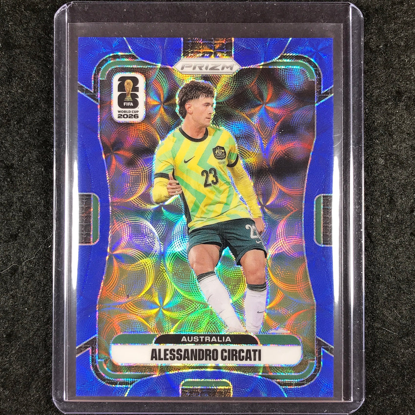 2026 Prizm FIFA World Cup ALESSANDRO CIRCATI Choice Blue 9/38 #140