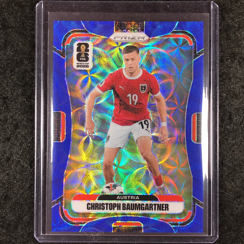 2026 Prizm FIFA World Cup CHRISTOPH BAUMGARTNER Choice Blue 30/38 #145
