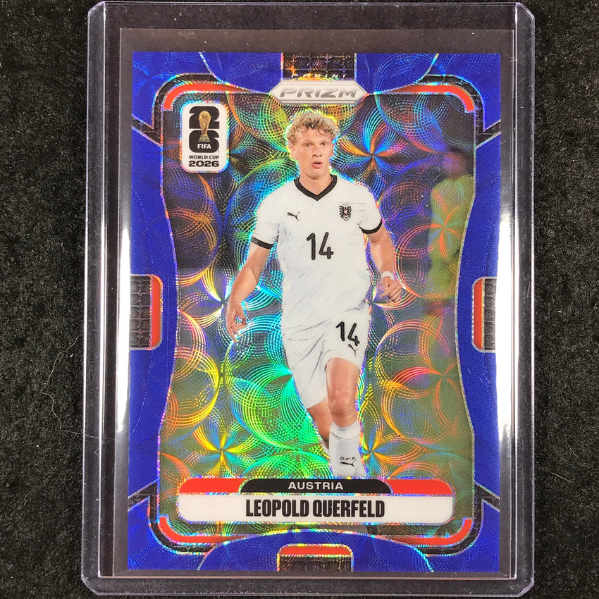 2026 Prizm FIFA World Cup LEOPOLD QUERFELD Choice Blue 21/38 #148