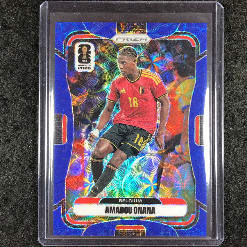 2026 Prizm FIFA World Cup AMADOU ONANA Choice Blue 32/38 #163