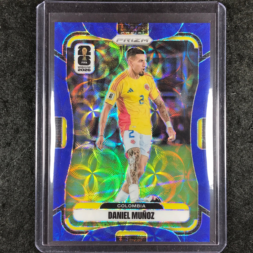 2026 Prizm FIFA World Cup DANIEL MUNOZ Choice Blue 34/38 #180
