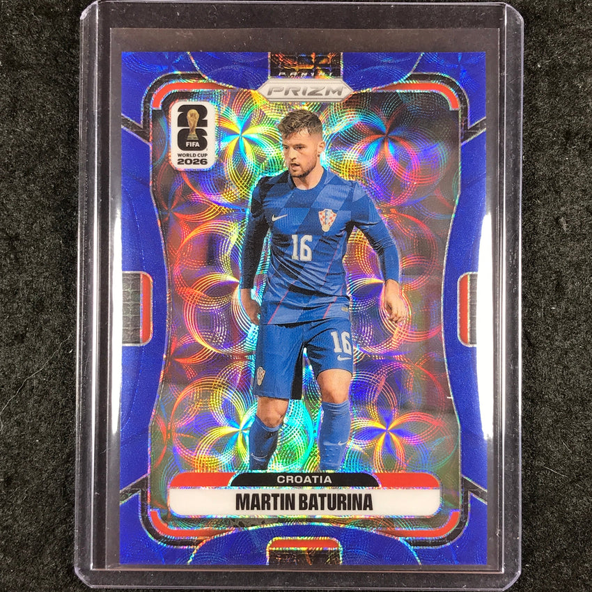 2026 Prizm FIFA World Cup MARTIN BATURINA Choice Blue 29/38 #193