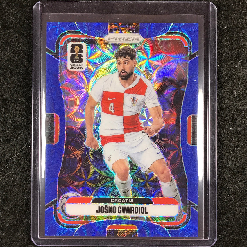 2026 Prizm FIFA World Cup JOSKO GVARDIOL Choice Blue 31/38 #195