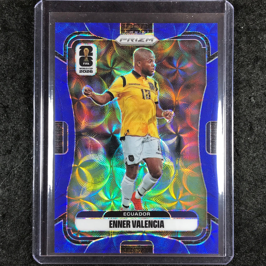 2026 Prizm FIFA World Cup ENNER VALENCIA Choice Blue 32/38 #214