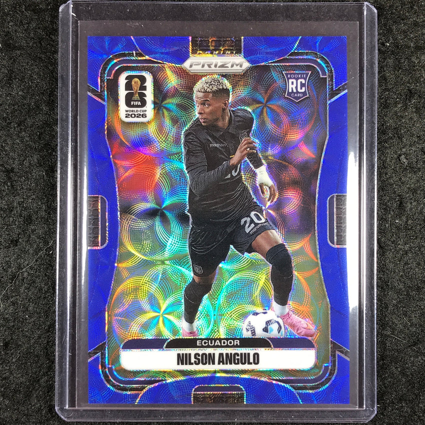 2026 Prizm FIFA World Cup NILSON ANGULO Rookie Choice Blue 16/38 #215