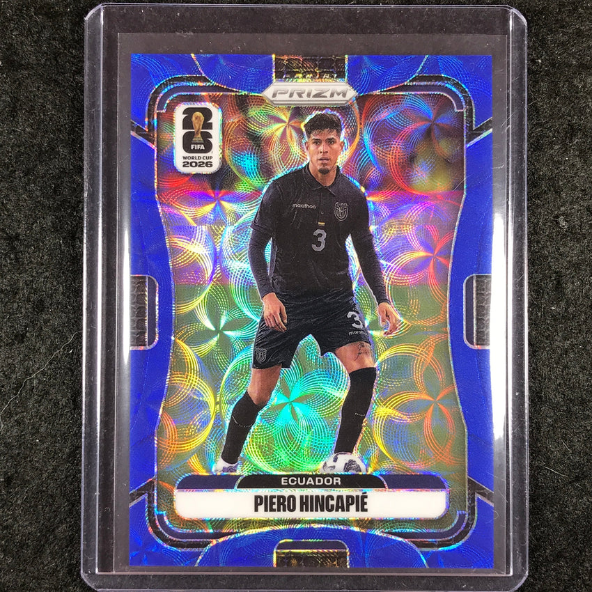 2026 Prizm FIFA World Cup PIERO HINCAPIE Choice Blue 33/38 #216