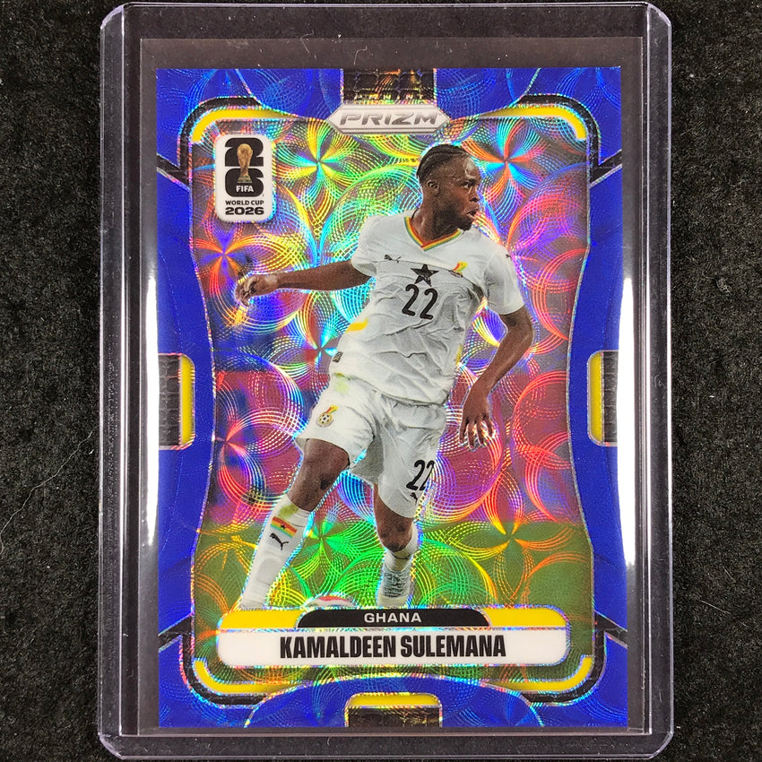 2026 Prizm FIFA World Cup KAMALDEEN SULEMANA Choice Blue 34/38 #230