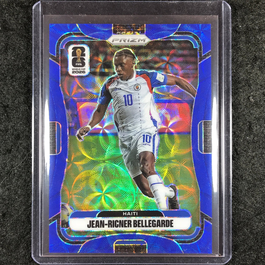 2026 Prizm FIFA World Cup JEAN-RICNER BELLEGARDE Choice Blue 24/38 #236