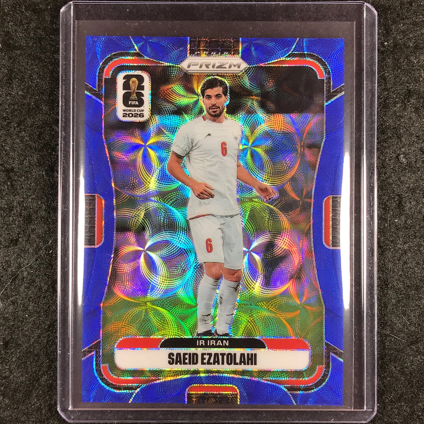 2026 Prizm FIFA World Cup SAEID EZATOLAHI Choice Blue 25/38 #245