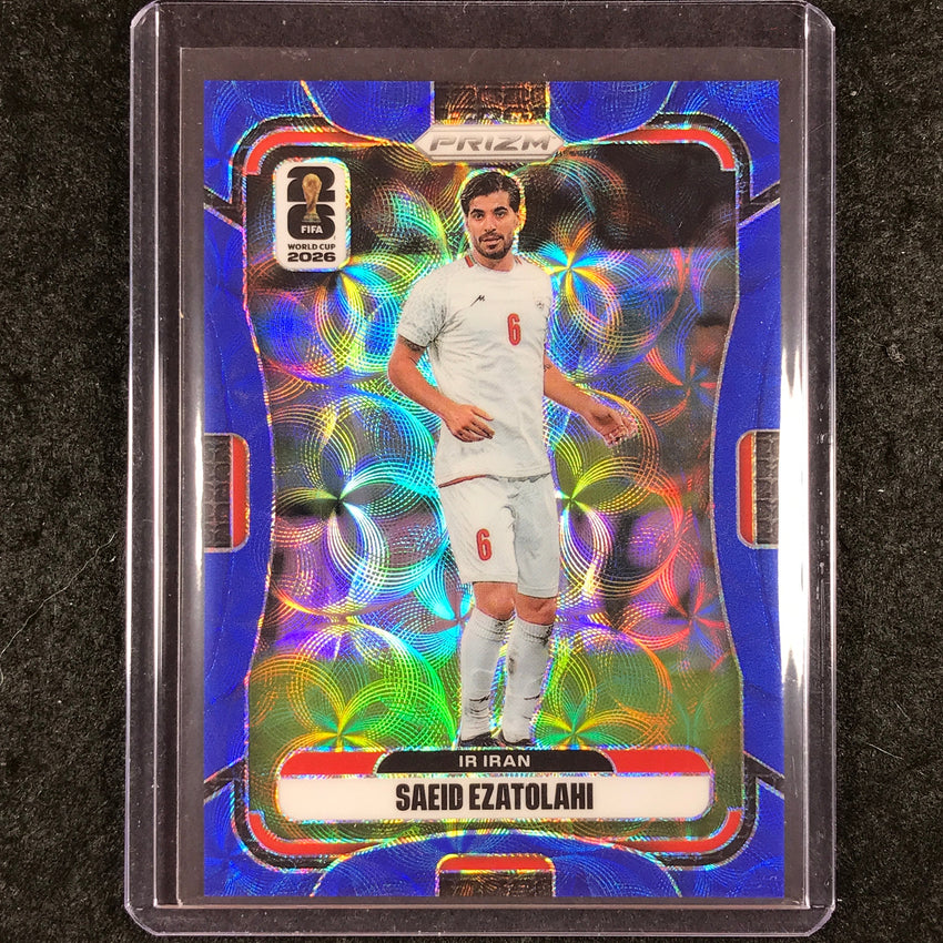 2026 Prizm FIFA World Cup SAEID EZATOLAHI Choice Blue 13/38 #245
