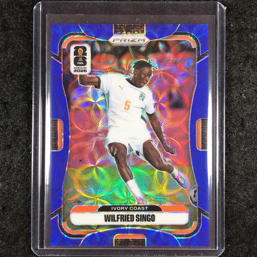 2026 Prizm FIFA World Cup WILFRIED SINGO Choice Blue 15/38 #256