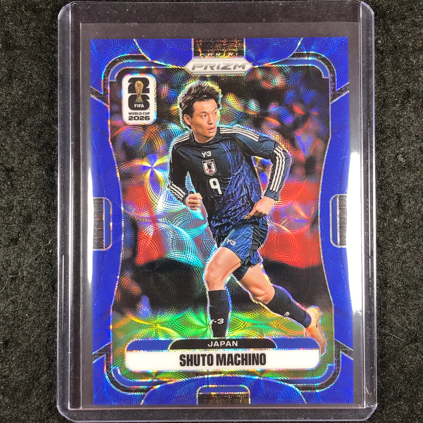2026 Prizm FIFA World Cup SHUTO MACHINO Choice Blue 18/38 #263