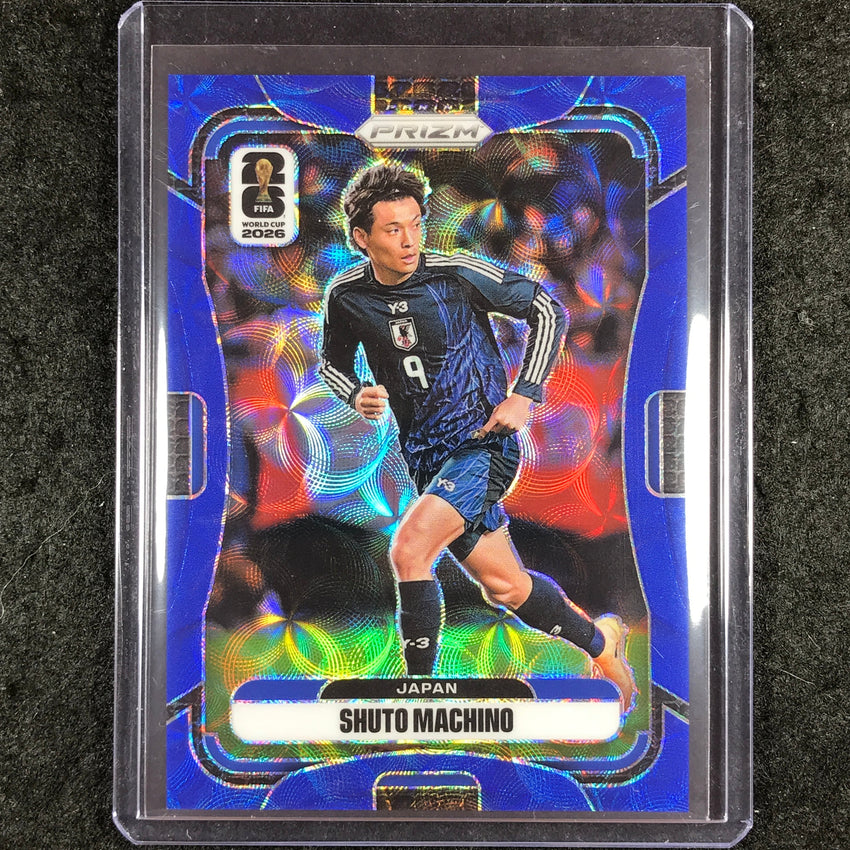 2026 Prizm FIFA World Cup SHUTO MACHINO Choice Blue 15/38 #263