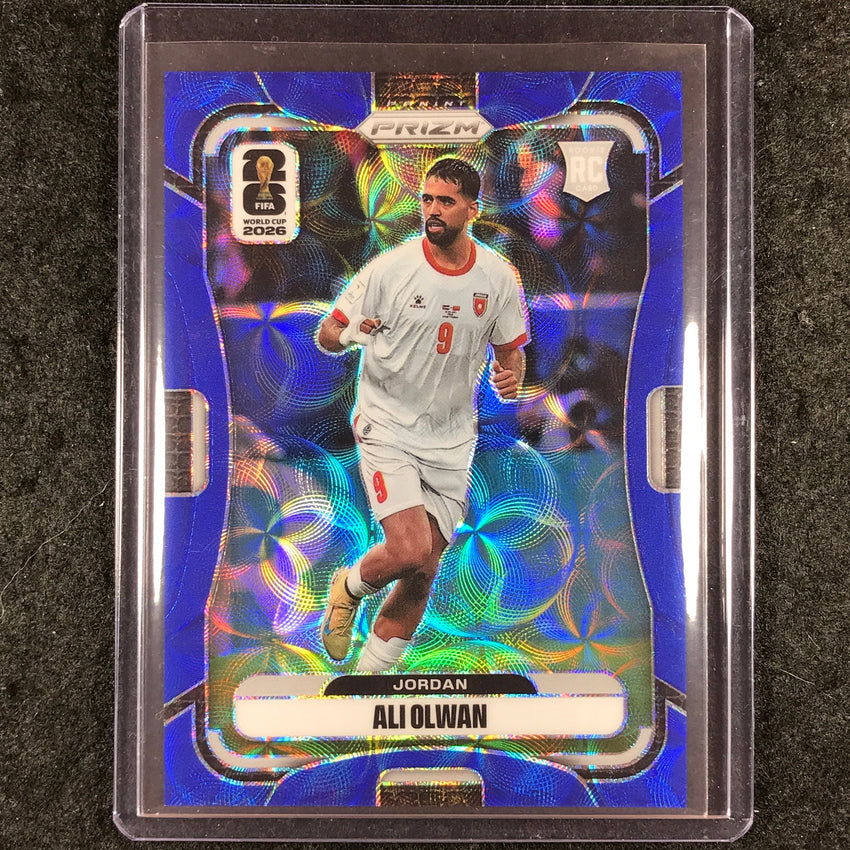 2026 Prizm FIFA World Cup ALI OLWAN Rookie Choice Blue 36/38 #268
