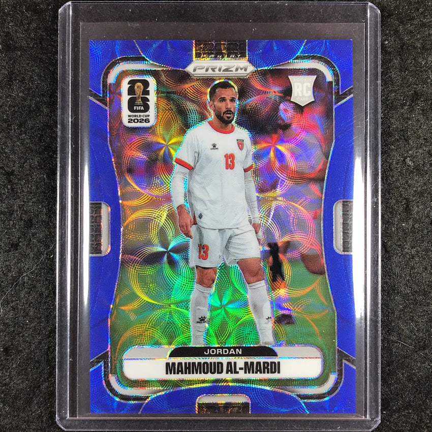 2026 Prizm FIFA World Cup MAHMOUD AL-MARDI Rookie Choice Blue 6/38 #273
