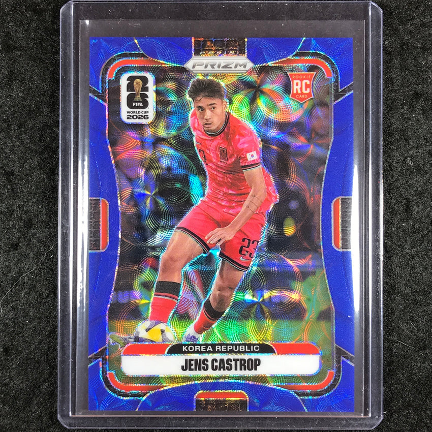 2026 Prizm FIFA World Cup JENS CASTROP Rookie Choice Blue 29/38 #280