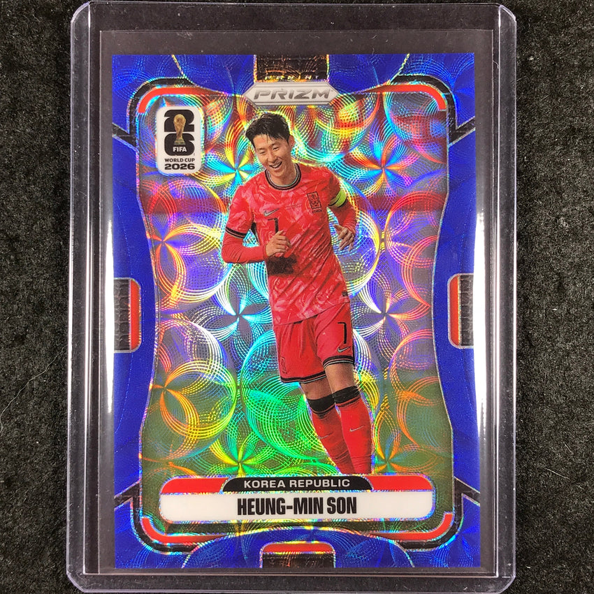 2026 Prizm FIFA World Cup HEUNG-MIN SON Choice Blue 13/38 #282