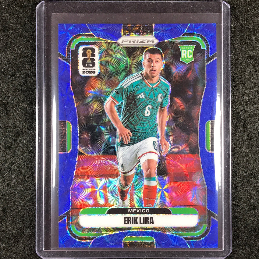 2026 Prizm FIFA World Cup ERIK LIRA Rookie Choice Blue 13/38 #286