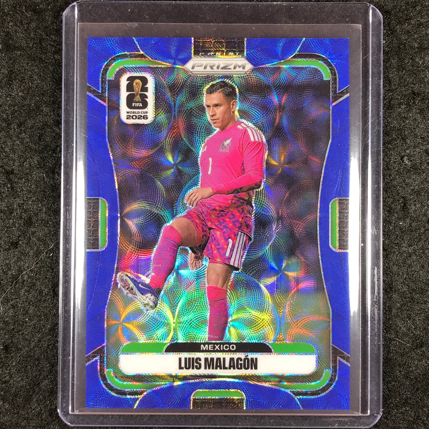 2026 Prizm FIFA World Cup LUIS MALAGON Choice Blue 28/38 #288